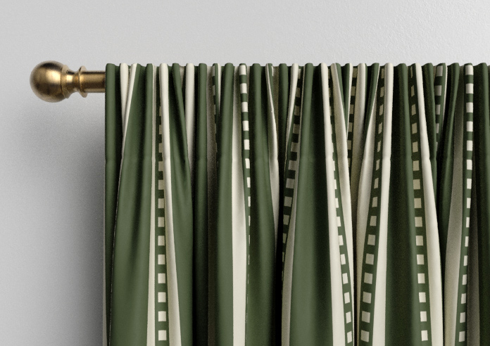 The British Stripe Co. Edgar, Chilterns No.1 - Made to Measure Curtains - Image 9